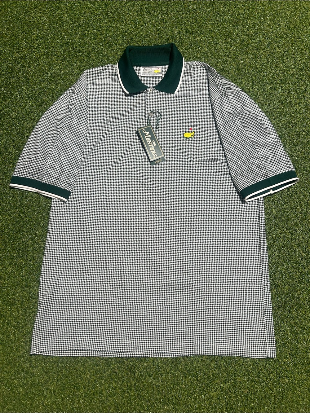 Men’s Vintage Slazenger Golf The Masters Golf Polo Shirt NWT